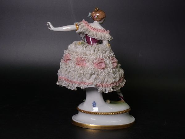 VOLKSTEDT フォルクシュテット バレリーナ ドレスデン レースドール