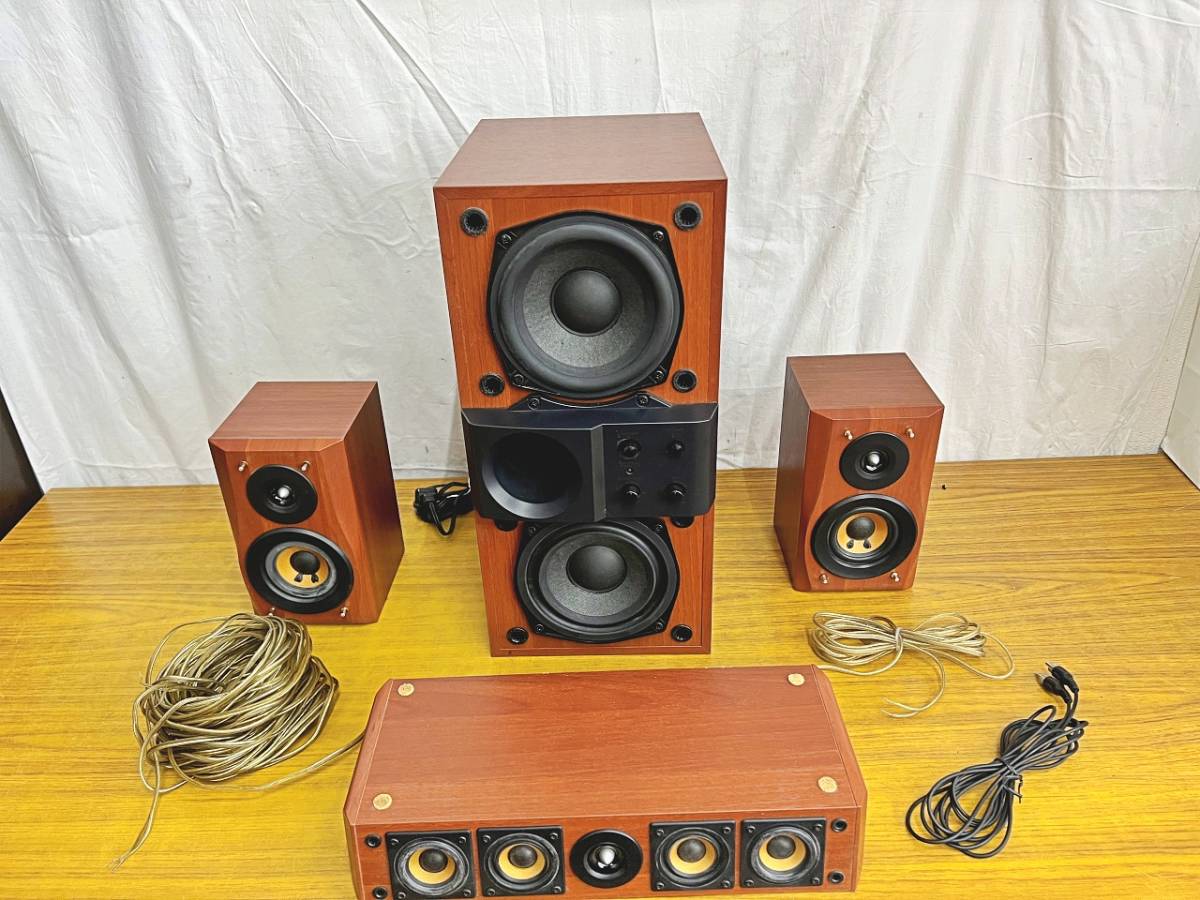 denon デノン サラウンドスピーカーセット 通電のみ確認済み DSW-33 SC