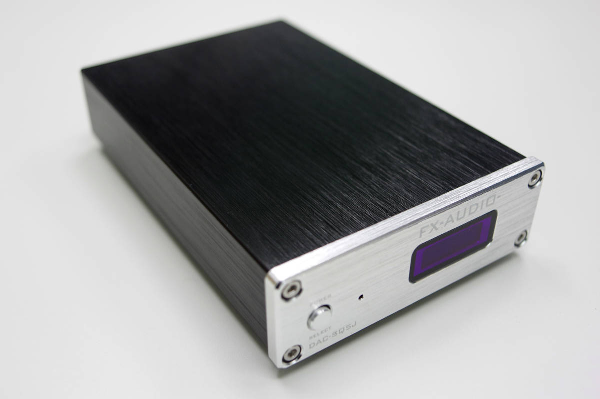 FX-AUDIO- DAC-SQ5J シルバー Burr-Brown PCM1794A搭載 ハイレゾDAC FX-AUDIO- DAC-SQ5J シルバー Burr-Brown PCM1794A搭載 ハイレゾDAC