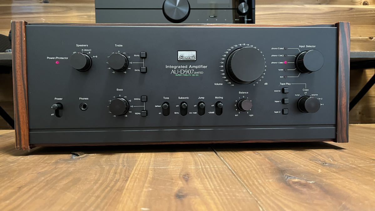 サンスイ AU-D907 SANSUI プリメインアンプ LIMITED - 買取実績
