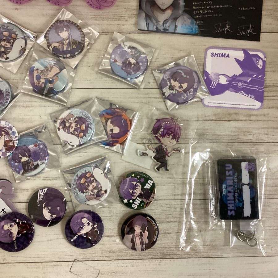 浦島坂田船 志麻 グッズ まとめ売り 浦島坂田船 志麻 缶バッジ まとめ