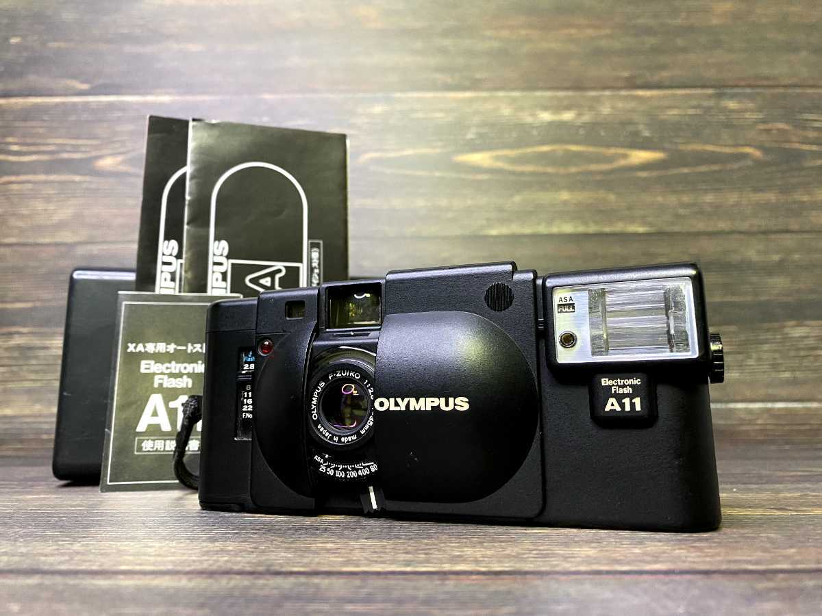 OLYMPUS A11 XA コンパクトカメラ Film 動作未確認 OLYMPUS オリンパス