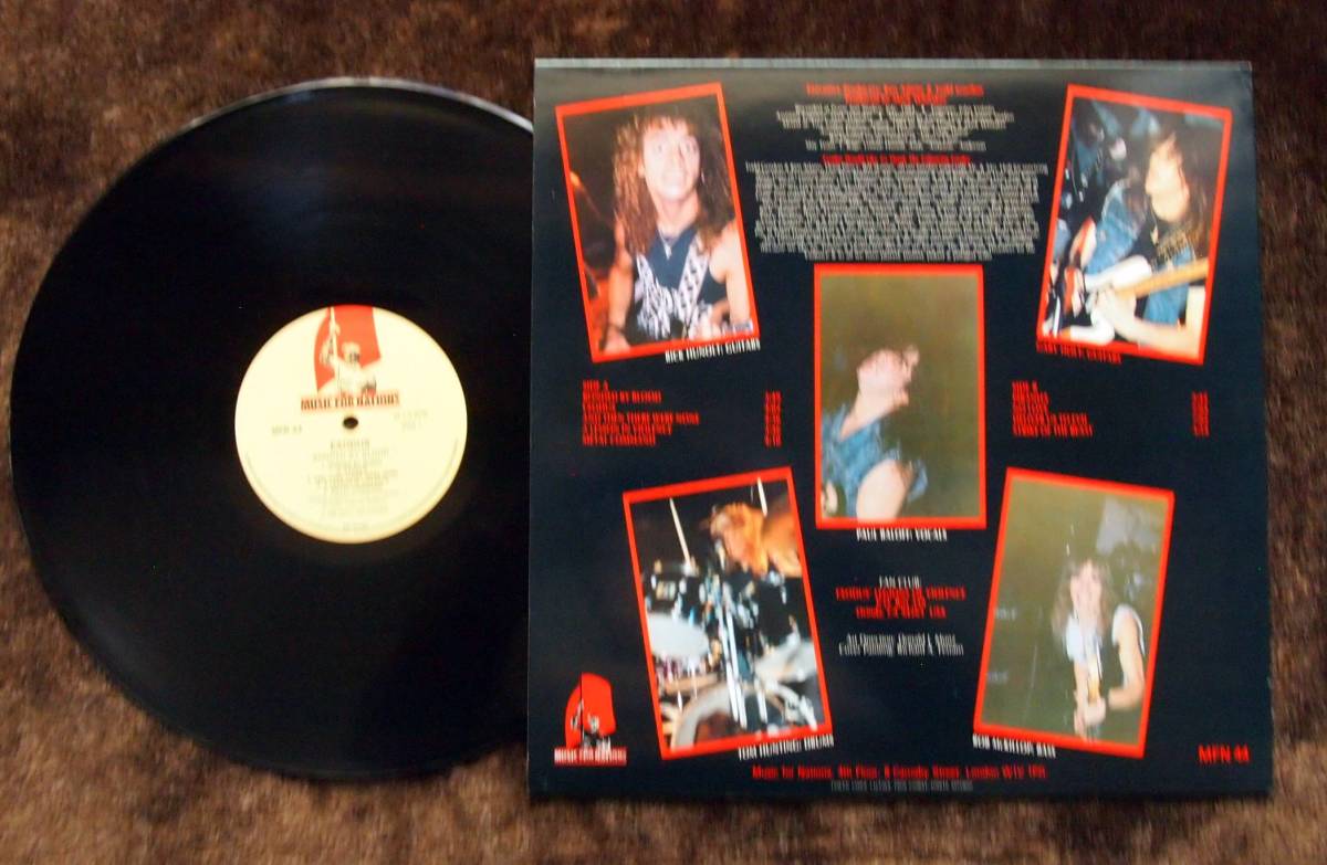エクソダス○EXODUS BONDED BY BLOOD○○1985年○LP○ 【公式通販】