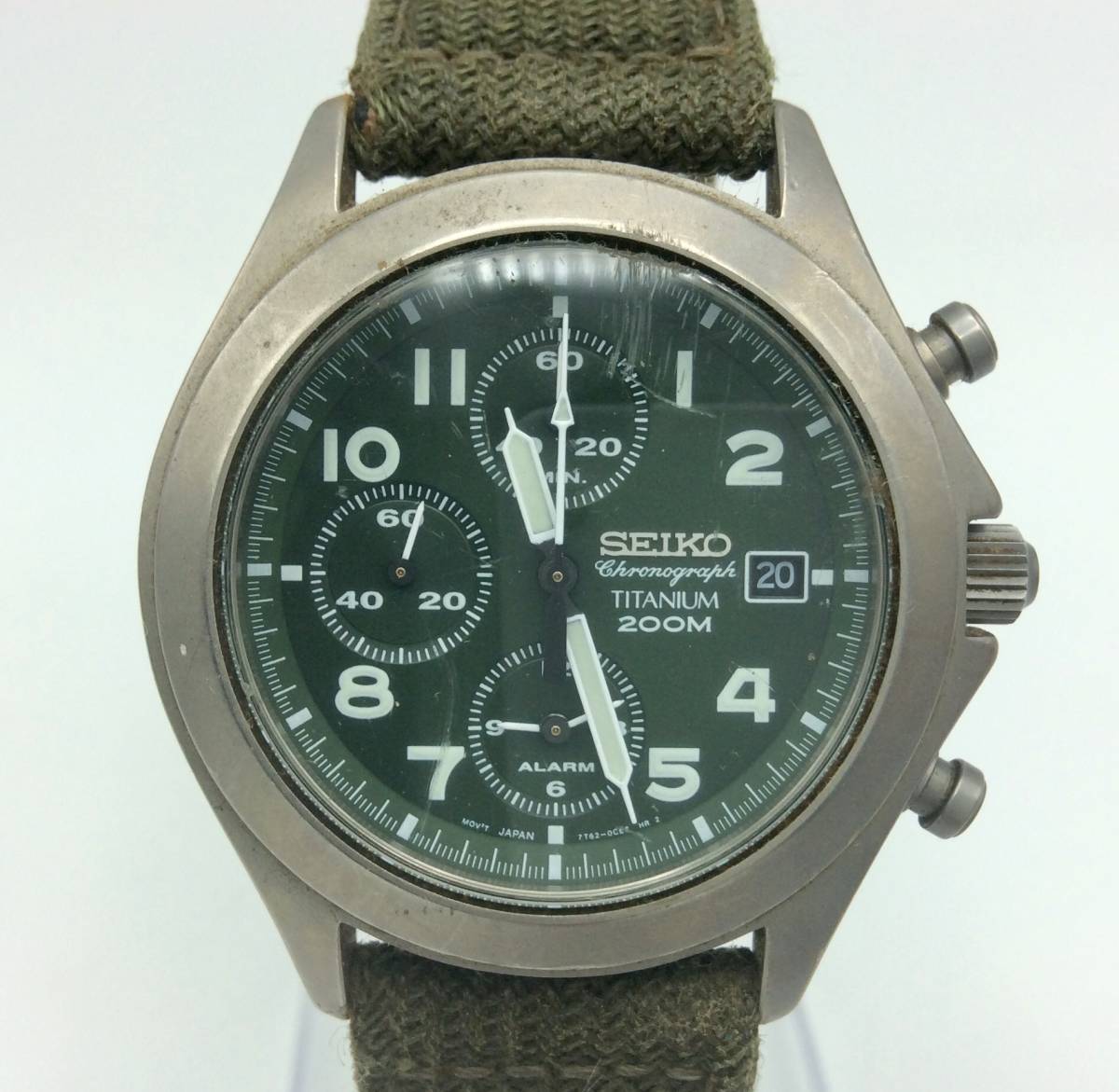 セイコーSEIKO クロノグラフ7T62-0BZ0