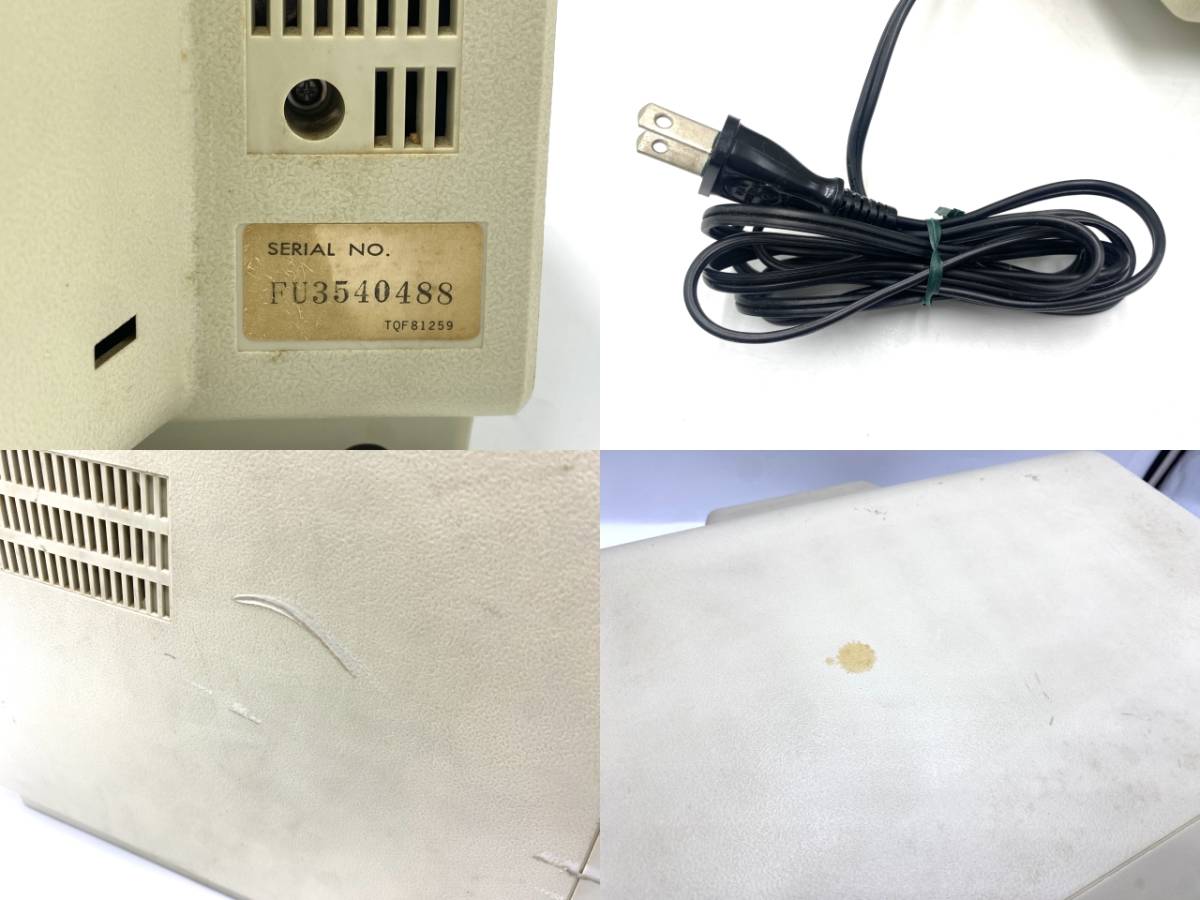 FUJITSU/富士通 MB27303 カラー CRT ディスプレイ レトロ モニター (14