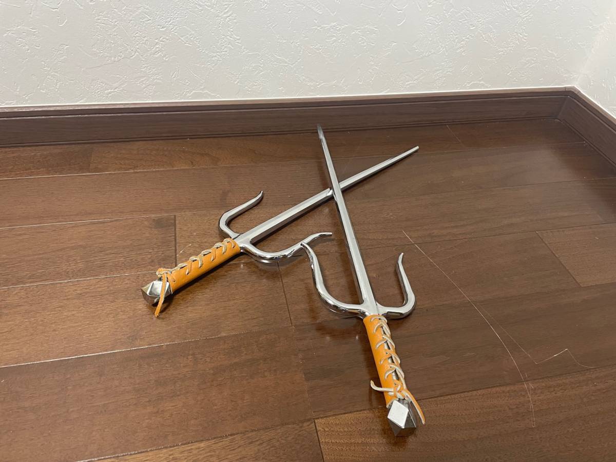 釵 サイ 琉球 鉄製 古武術 武具 空手 琉球古武術 武道具 釵(サイ)｜