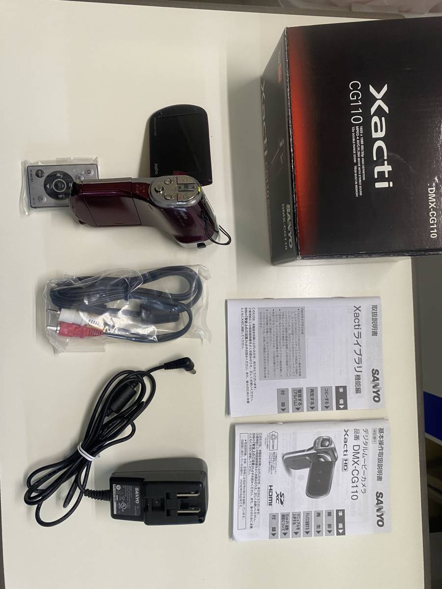 SANYO Xacti デジタルムービーカメラ DMX-CG110 SANYO Xacti DMX-CG110
