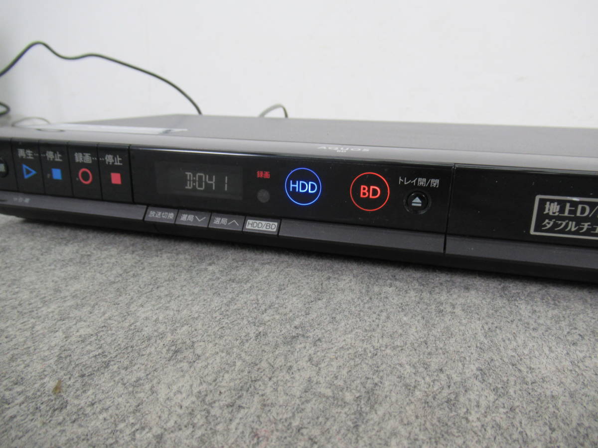 SHARP シャープ AQUOS アクオス ブルーレイディスクレコーダー BD-HW51 