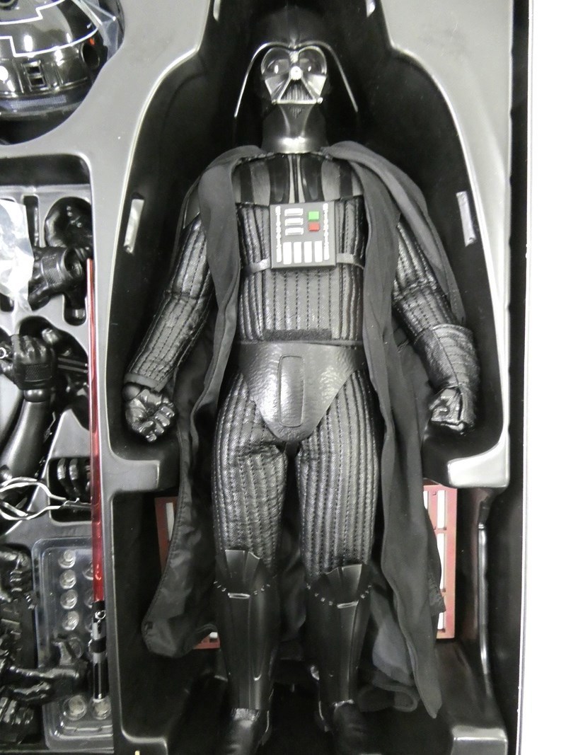 13 35-542182-31 [Y]【C】ホットトイズ HOT TOYS ダースベイダー フィギュア STAR WARS スター・ウォーズ 大35