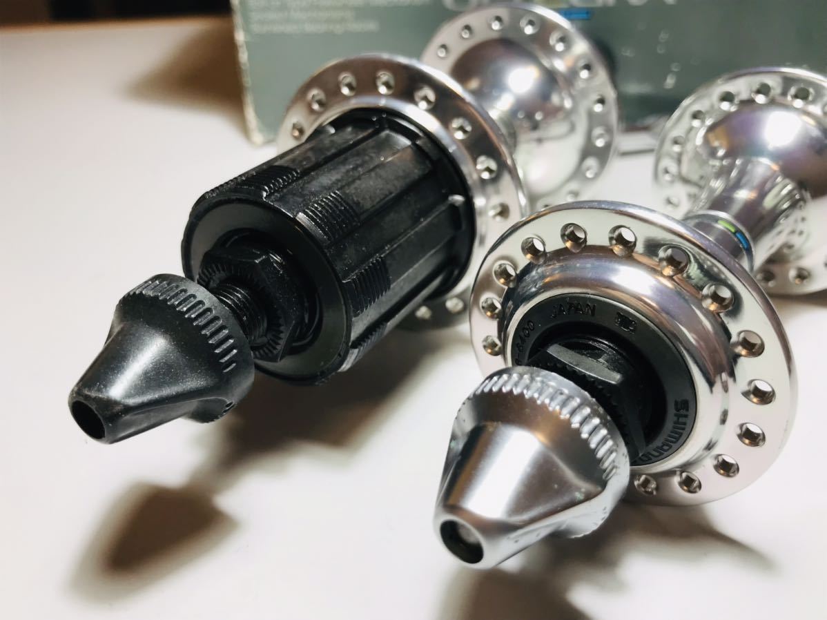 未使用品 SHIMANO ULTEGRA(HB-6600 FH-6600) 前後ハブ 28H☆彡③ Shimano Ultegra 6600 Group 3x10 - Crank, ○未使用 元箱付