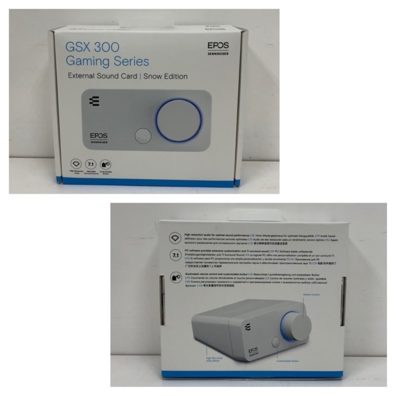 EPOS GSX ゲーミング&amp;PCオーディオアンプ 0 ゼンハイザー Edition 2nd ゲーミングPCオーディオアンプ AUX epos エポス 国内正規品 ゲーミングオーディオ特集｜PC専門店ツクモ公式通販サイト Pro 1 オーディオアンプの人気アイテム