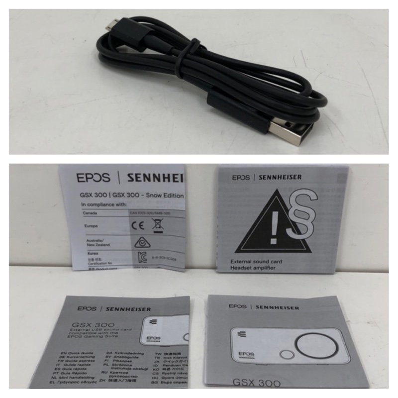 EPOS GSX ゲーミング&amp;PCオーディオアンプ 0 ゼンハイザー Edition 2nd ゲーミングPCオーディオアンプ AUX epos エポス 国内正規品 ゲーミングオーディオ特集｜PC専門店ツクモ公式通販サイト Pro 1 オーディオアンプの人気アイテム