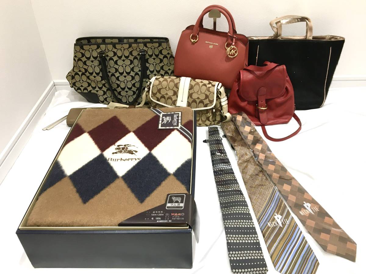 COACH BURBERRY FEILER セット 財布 大量 まとめ売り 小物 P799-1648)【1円スタート】Coach Burberry マークジェイコブス