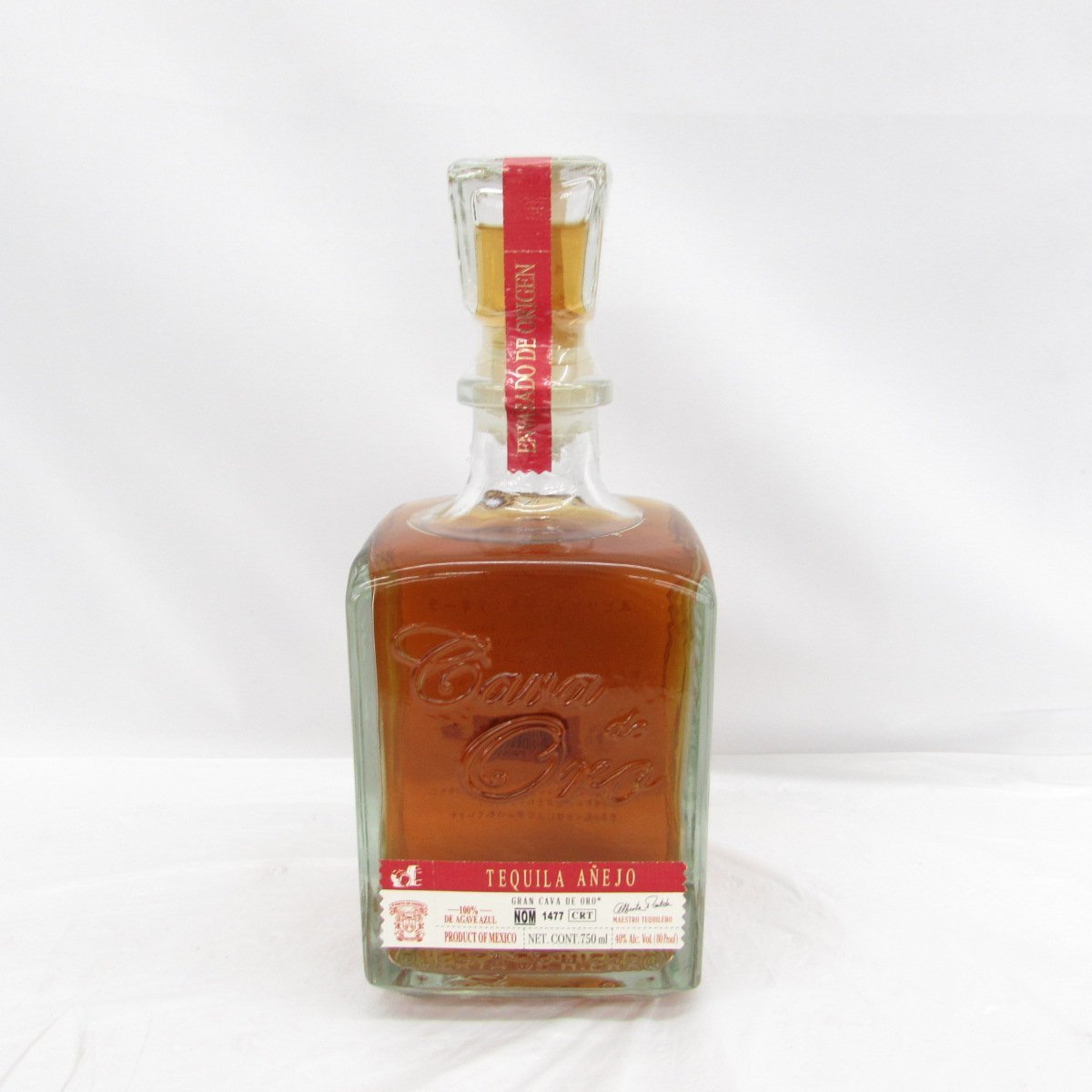 未開栓】カヴァ デ オロ ANEJO アネホ テキーラ スピリッツ 750ml 40 