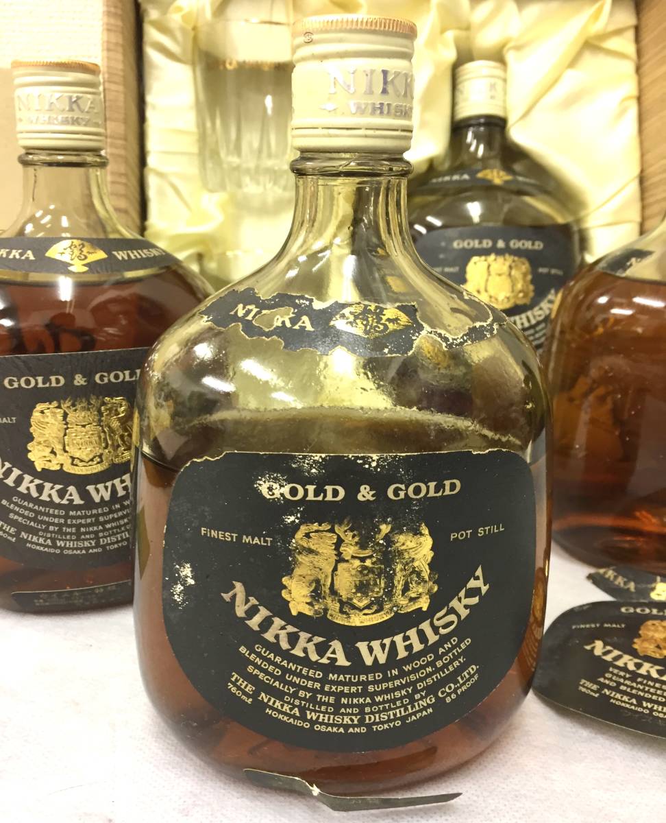 NIKKA（ニッカ）G&G ゴールド＆ゴールド 43％ 760ml X26C090370 Best