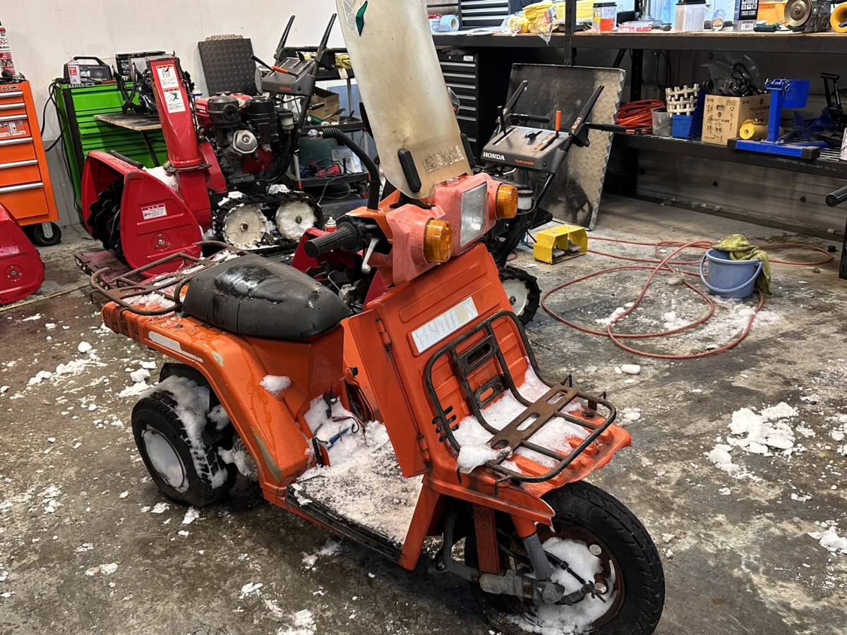 ジャイロX 2スト不動車レストアベース車