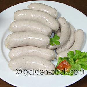 豚腸（2m×3）手作りフランクフルトソーセージ用 天然ケーシング★塩漬 天然腸 皮★自家製ソーセージ作りにオススメ★衛生的なアルミパック_3