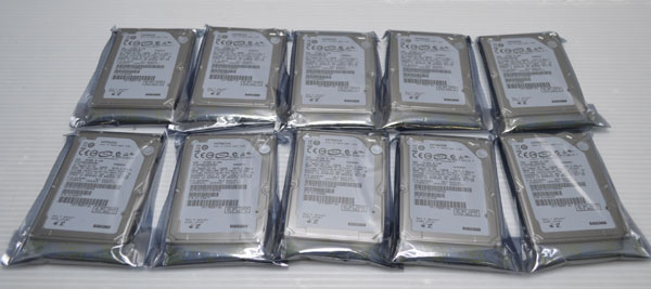3 HITACHI HTS545016B9A301 5400rpm 160GB 未開封 10台セット