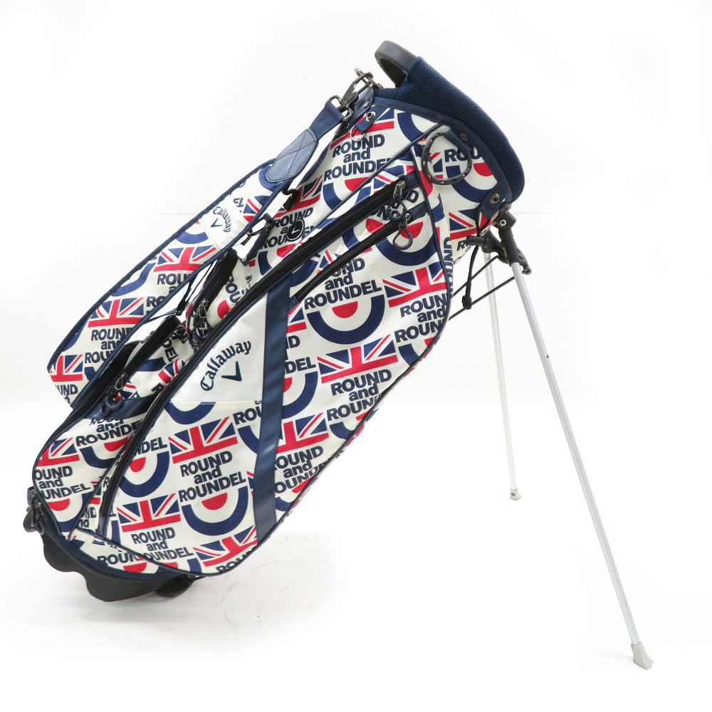 CALLAWAY キャロウェイ 5分割スタンドキャディバッグ ホワイト系 [240001866451] ゴルフウェア