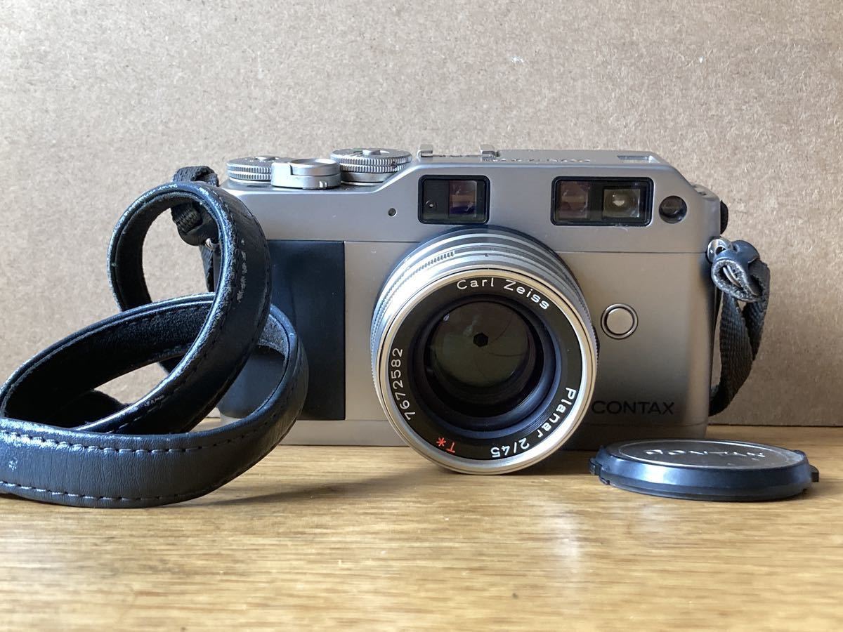 G1 Carl Zeiss 美品 動作確認済 純正フィルター CONTAX コンタックス