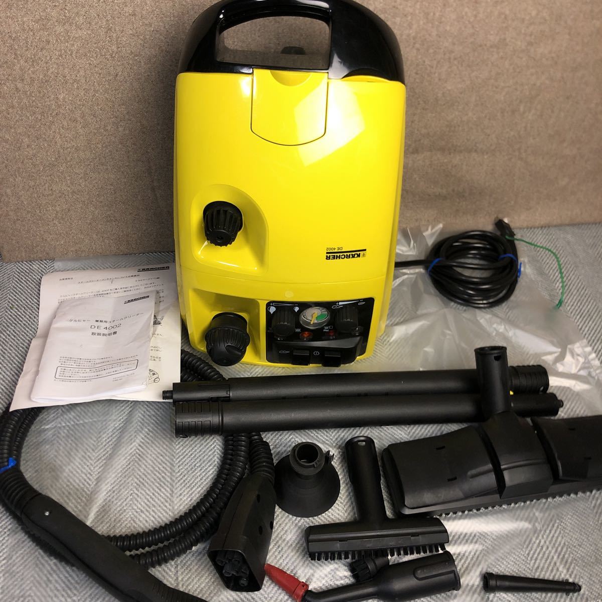 ケルヒャー 業務用スチームクリーナー DE4002 プラス 付属品多数