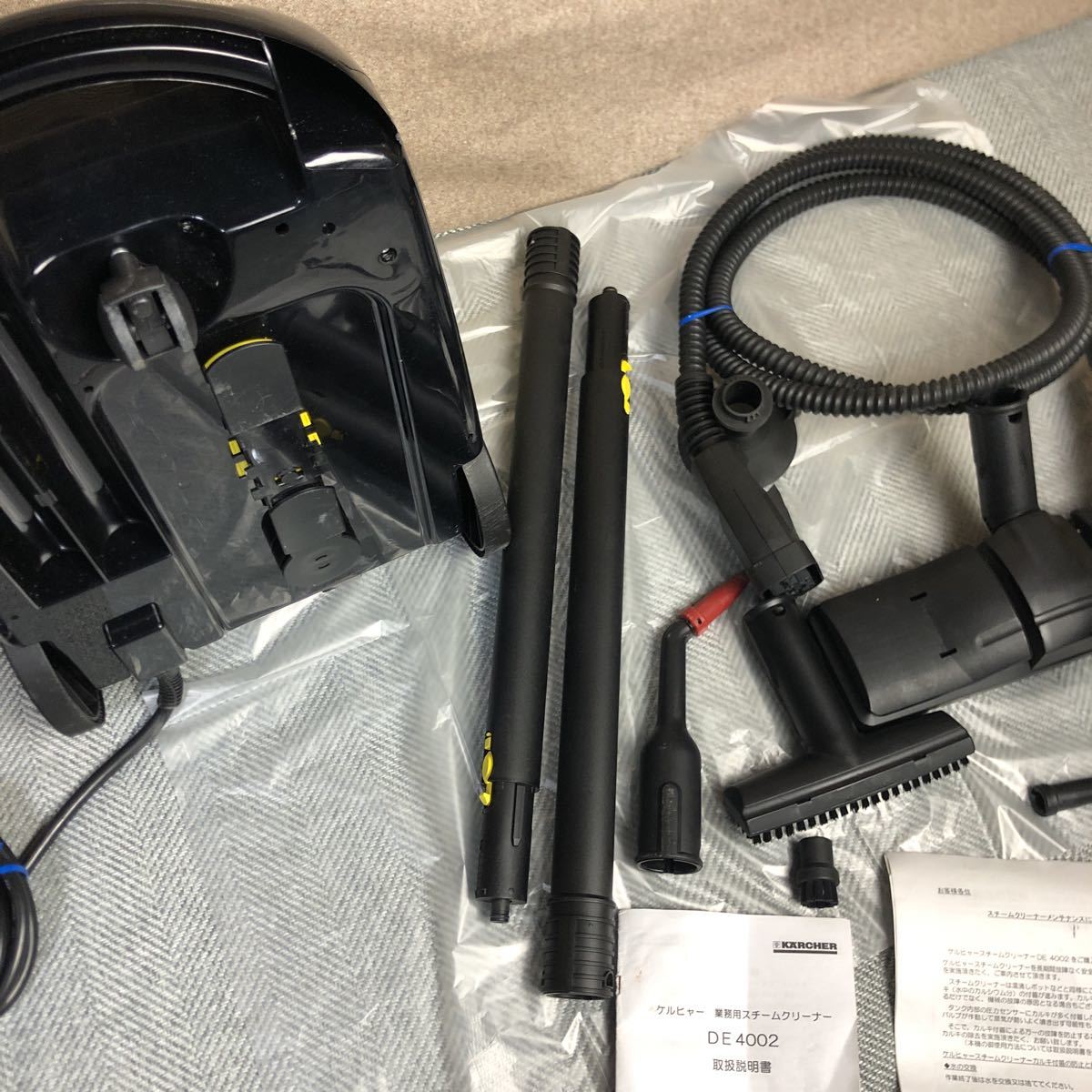 ケルヒャー 業務用スチームクリーナー DE4002 プラス 付属品多数