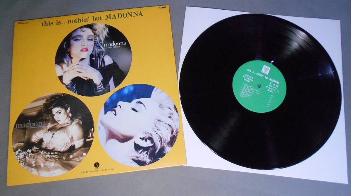 希少マドンナThis is nothin' but MADONNA THIS IS NOTHIN BUT