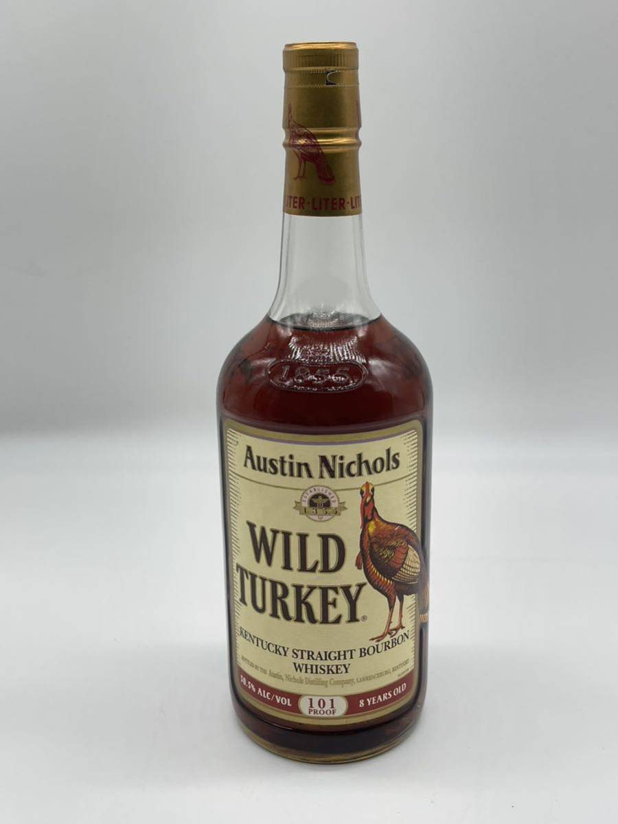 A80 WILD TURKEY ワイルドターキー8年 101PROOF 金キャップ バーボン