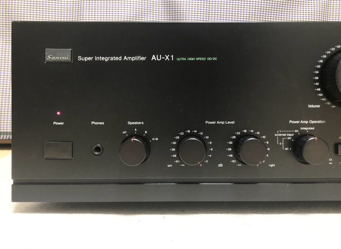 SANSUI サンスイ プリメインアンプ AU-X1【ジャンク】 | AUTOTEXTILE