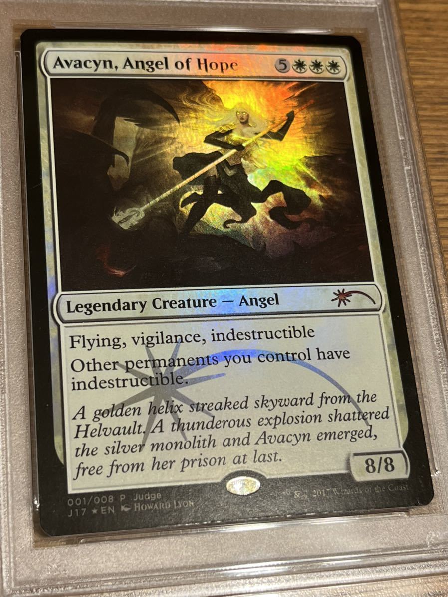 希望の天使アヴァシン　英語　foil　1枚 mtg 希望の天使アヴァシン 英語 ジャッジ プロモ foil mtg 希望の天使