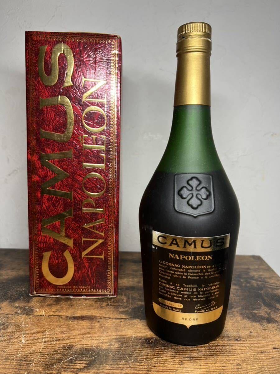 お得セット 未開栓 COGNAC CAMUS NAPOLEON 樽型ボトル2点 未開栓 カミュ