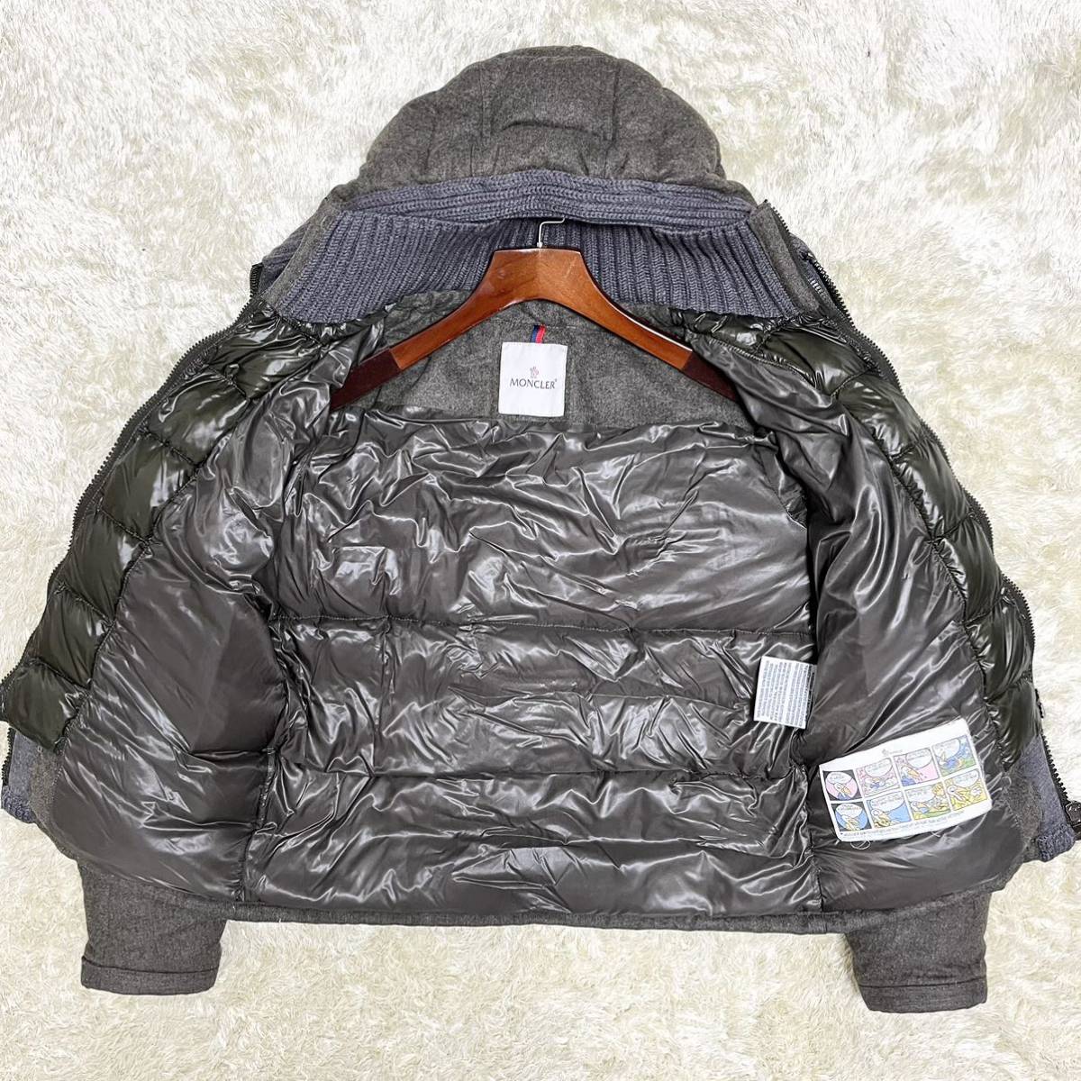 即完売 定価30万! 極美品 モンクレール MONCLER「カヌート CANUT」最上