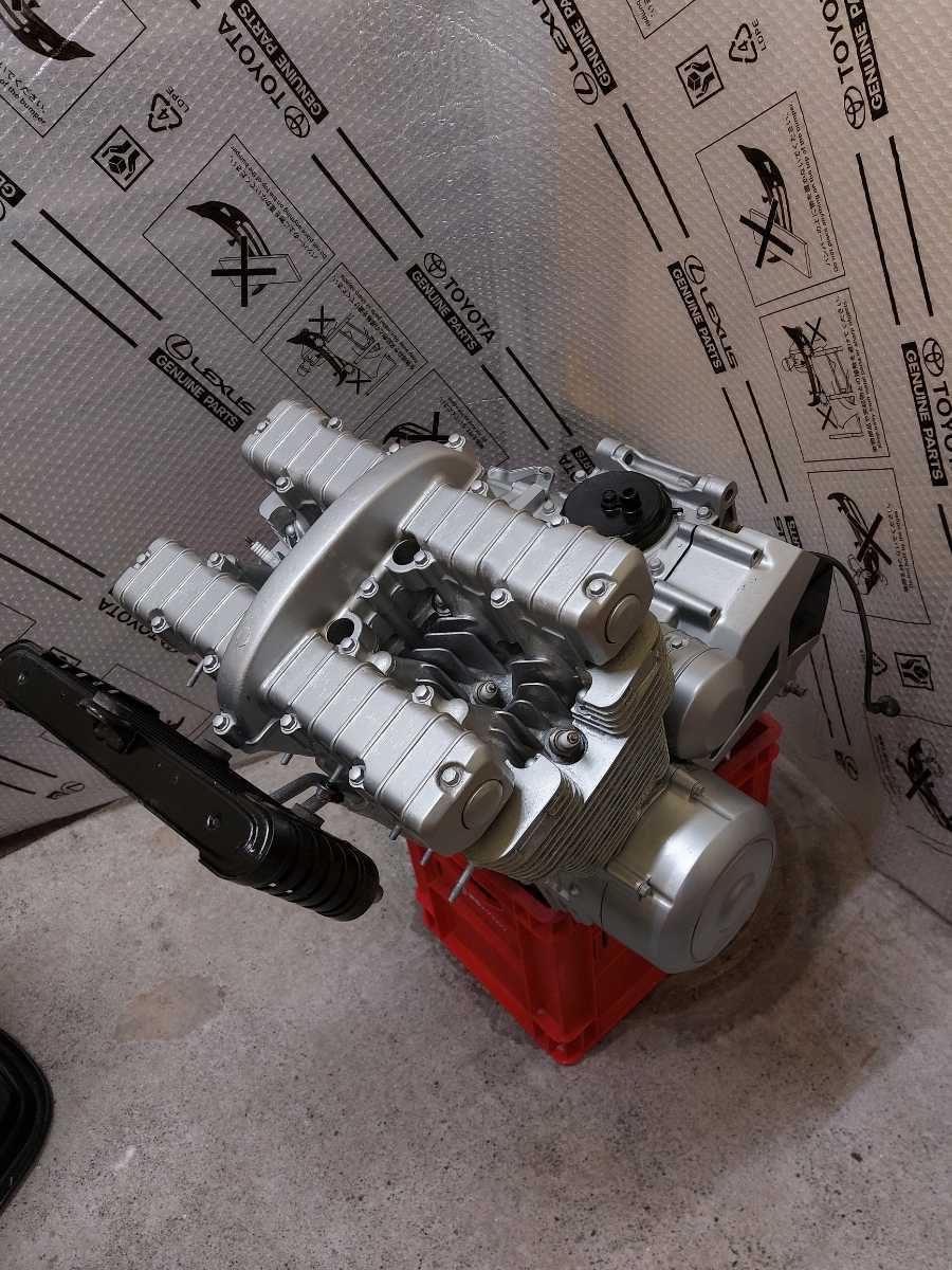 カワサキ ゼファー 400 エンジン本体 ZR400C ZX400AE オイルクーラー