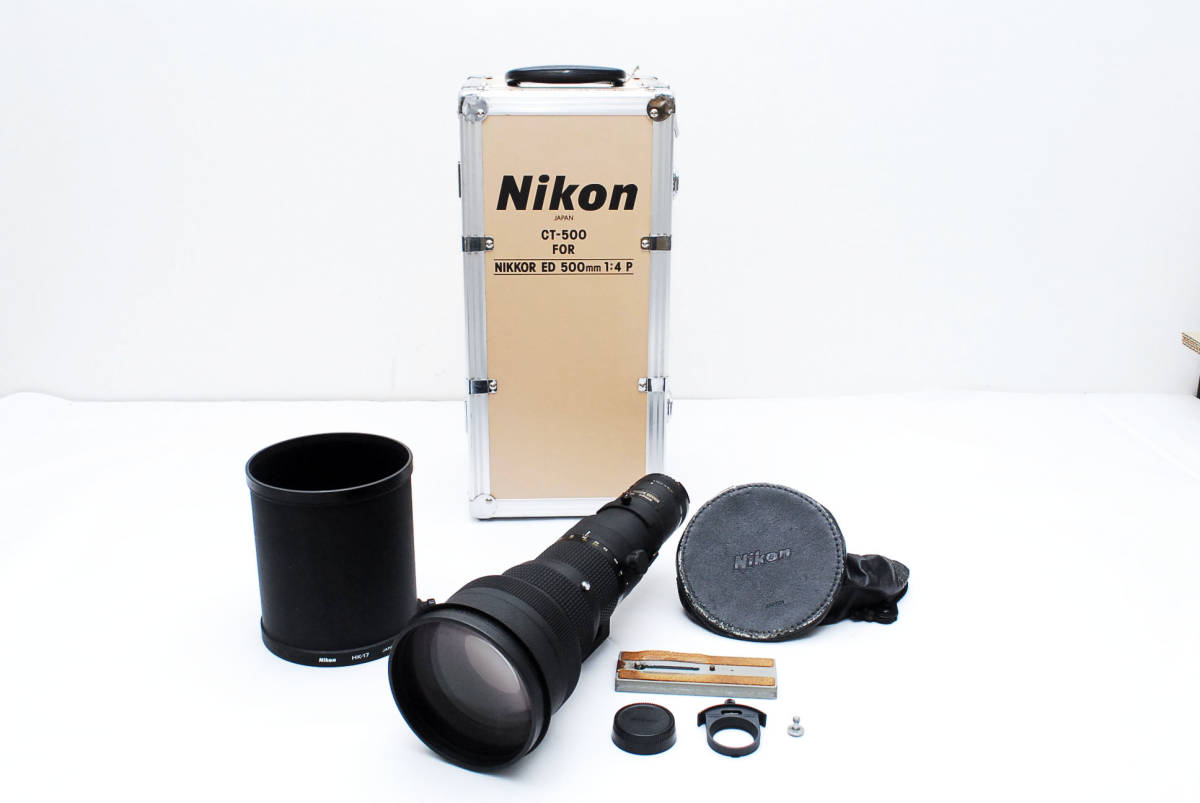 Nikon Ai NIKKOR 500mm F4 P ED IF ケース付き e-TREND｜ニコン AF-S