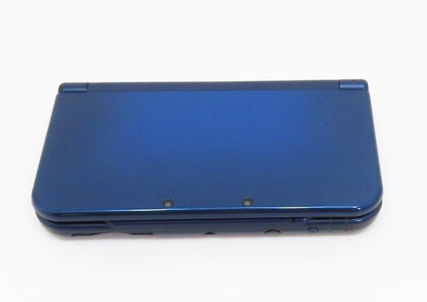 ○ジャンク【任天堂】Newニンテンドー3DS LL メタリックブルー LL