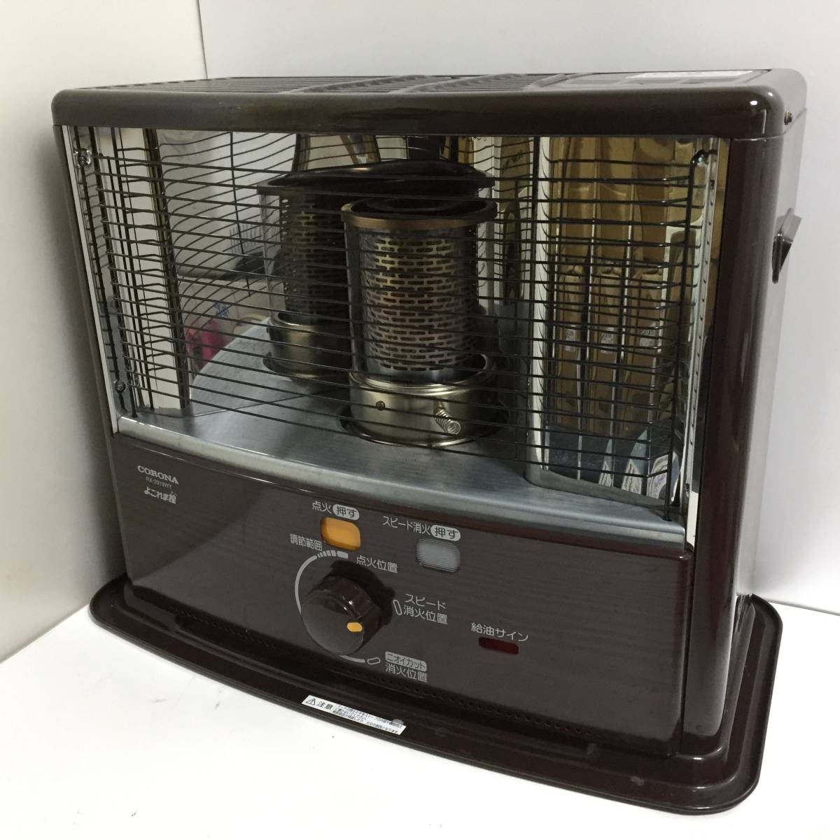 2019年製/CORONAコロナ石油ストーブ コロナ 石油ストーブ CORONA (O) DR-2919WY 2019年製 しん式 5L 2.87kW