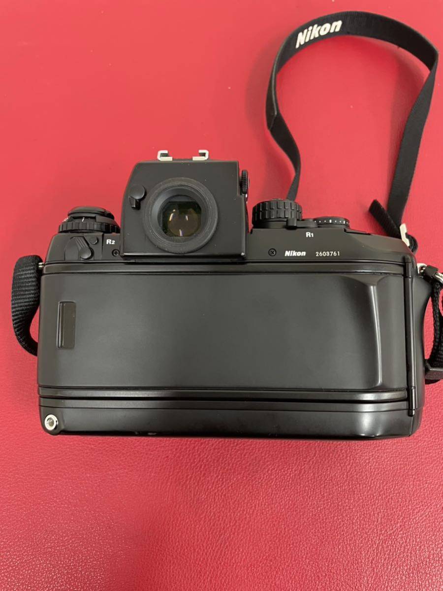 A 美品 Nikon F4 ボディ フィルムカメラ ニコンブラック 一眼レフ 動作 