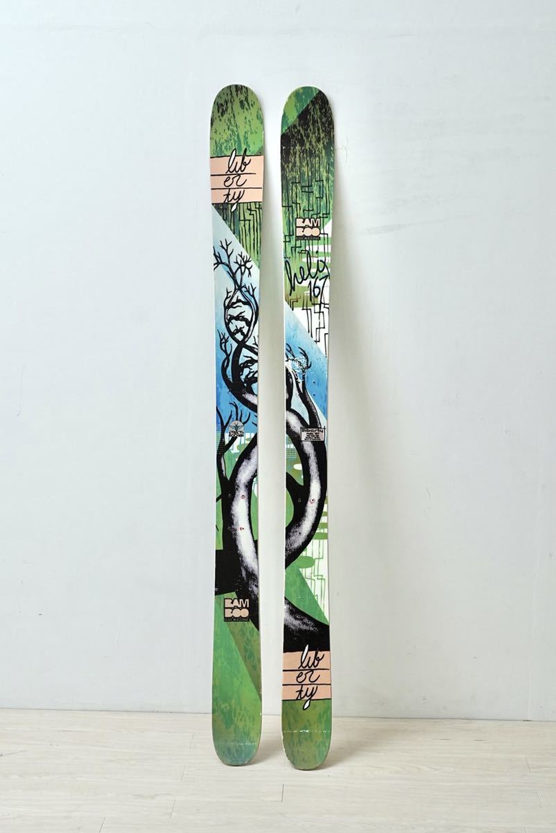 ⚠️美品TUNEUP後未使用激レアリバティーHELIX 167cmチロリアビン付 Liberty Skis – - Helix Ski 0 1 スキー 2 3 オリジン リバティスキー