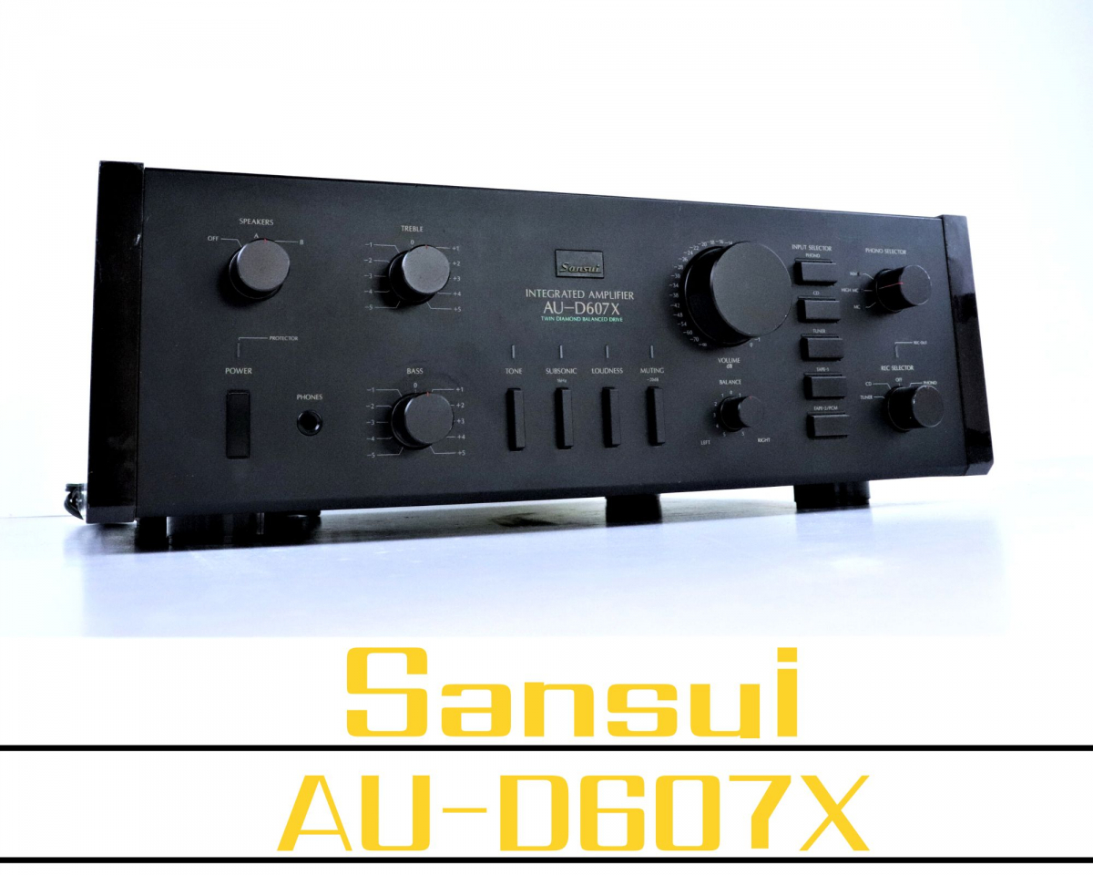 プリメインアンプ サンスイ AU-D607X SANSUI | Sansui オーディオ