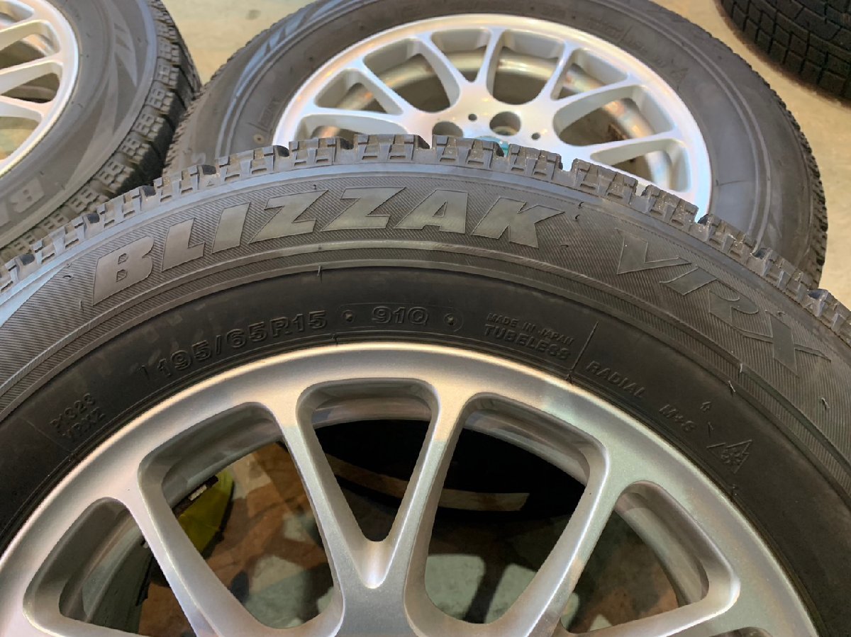 BBS RE5000 鍛造 15インチホイール 5穴 100 6J OFF40 ナット付 BS 