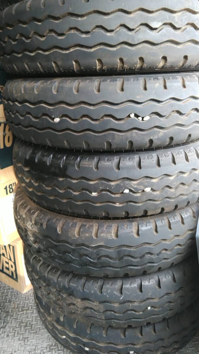 205/70R16 LT 111/109L 6本セットダンロップバリ山バリ溝 2トン 小型  