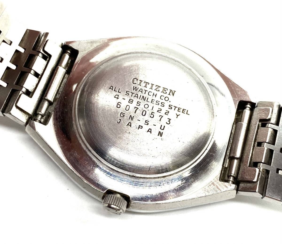 □CITIZEN シチズン QZ クォーツ CQ CRYSTRON クリストロン 4-850122 