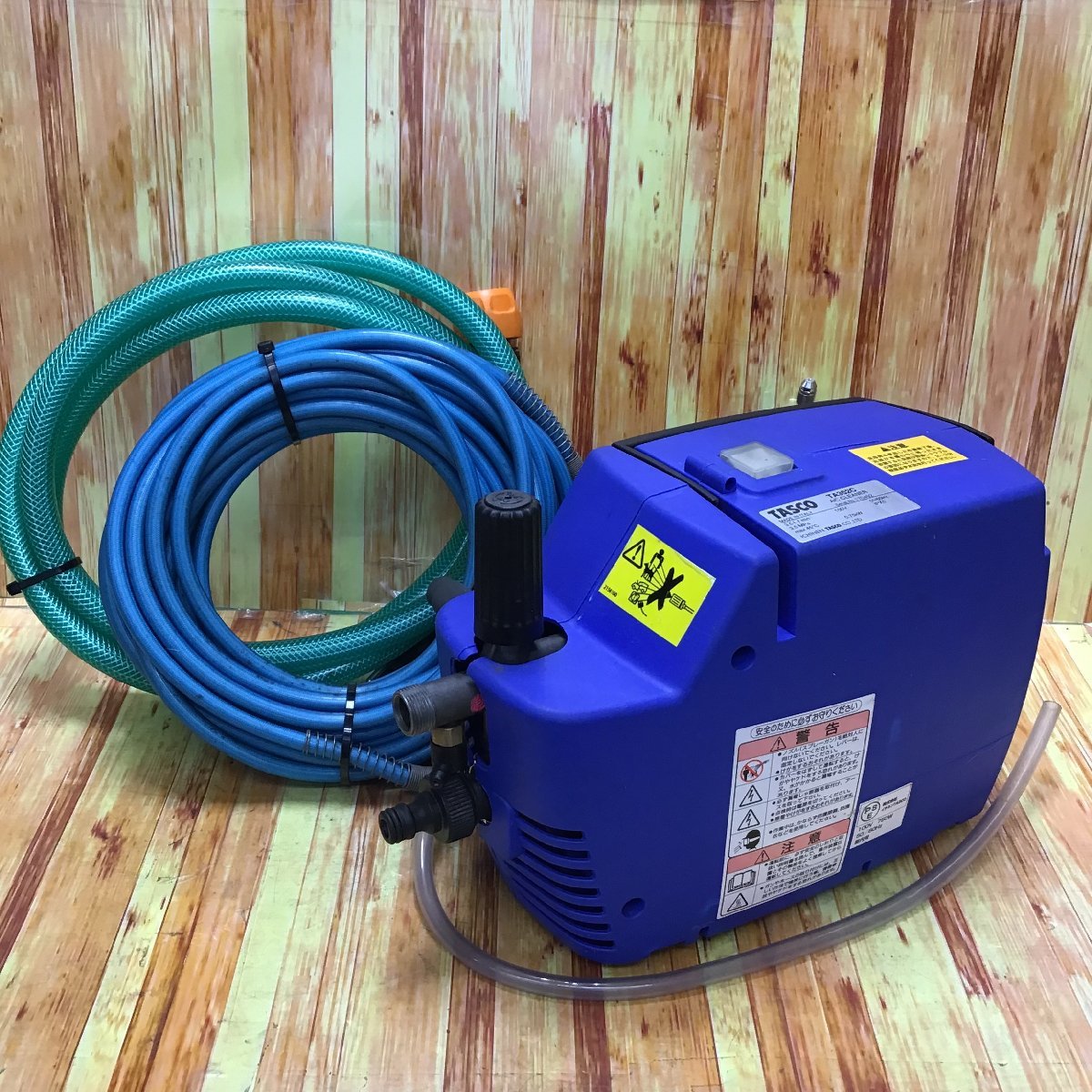 美品 / 動作品】イチネンTASCO 小型強力洗浄機 TA352C メーカー修理