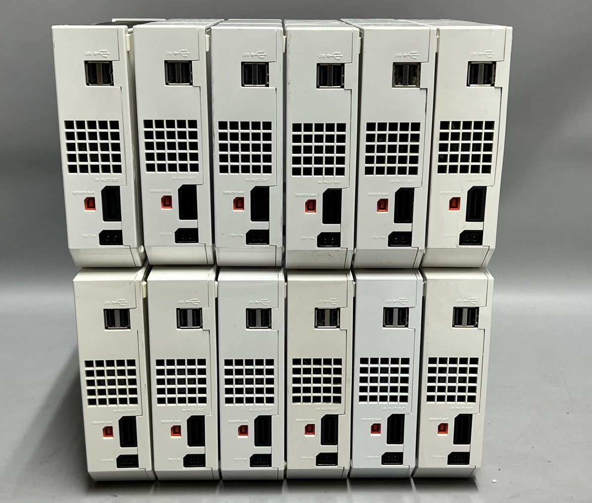 Nintendo 任天堂 Wii 本体 RVL-001 大量 まとめ 12台 セット シロ 白 R50207A02