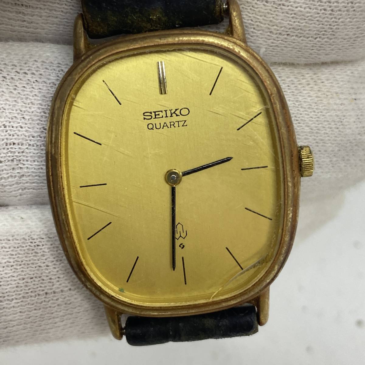 1円～ 623012101 SEIKO セイコー 7820-5470 クオーツ 14K 刻印有り 