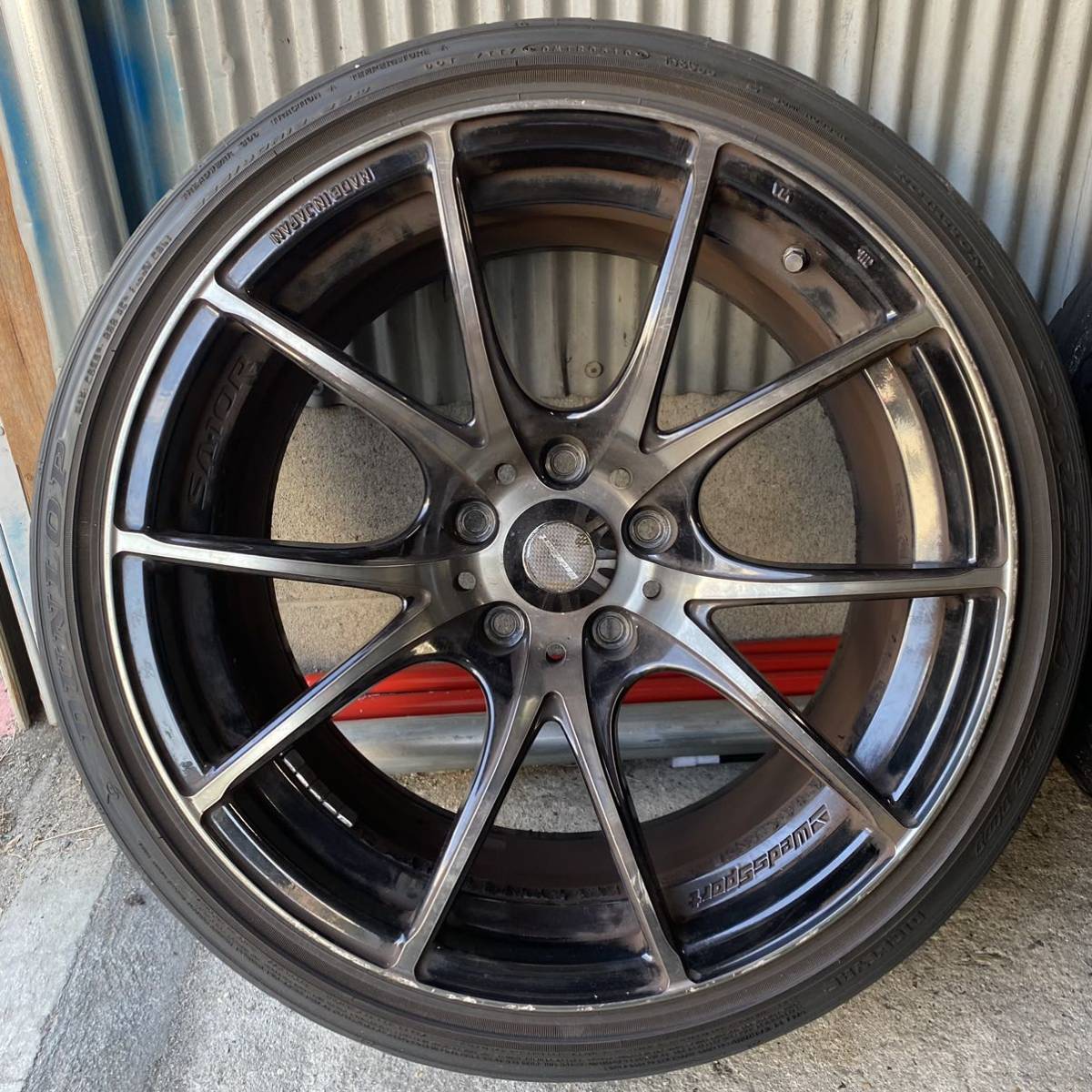 WedsSports SA-10R 9.5J+38 18インチ ドリケツ - 18インチ
