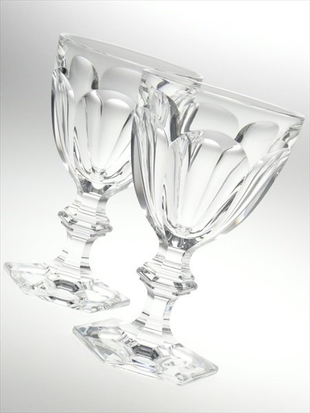  n247 Baccarat バカラ クリスタル アルクール ペア 大型 Lサイズ ワイングラス 2客(クリスタルガラス)｜売買されたオークション情報、yahooの商品情報をアーカイブ公開 - オークファン クリスタルガラス