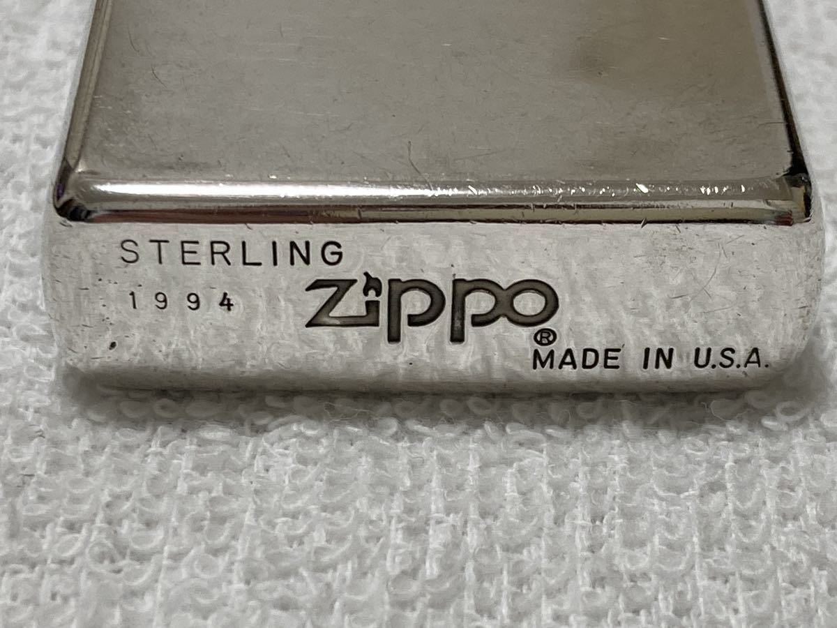 Zippo 0 ZIPPO STERLING - Sterling スターリングシルバー 1994年製 
