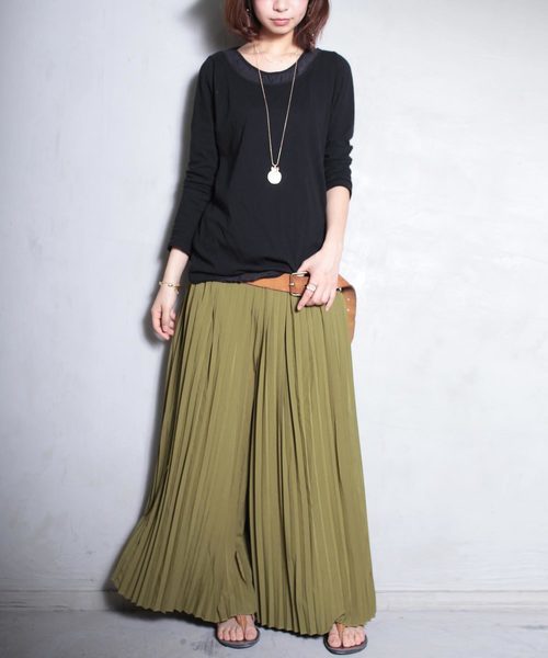 サイズ38 パンツ 黒 センソユニコ カーキ系 定価 芽風メフウ サルエル