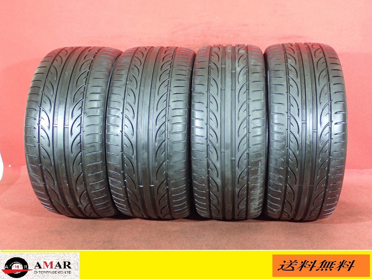 225/40R18+255/35R18●HANKOOK VENTUS V12 EVO2 / 中古 ★ 4本(T-3373A)送料無料/沖縄別途